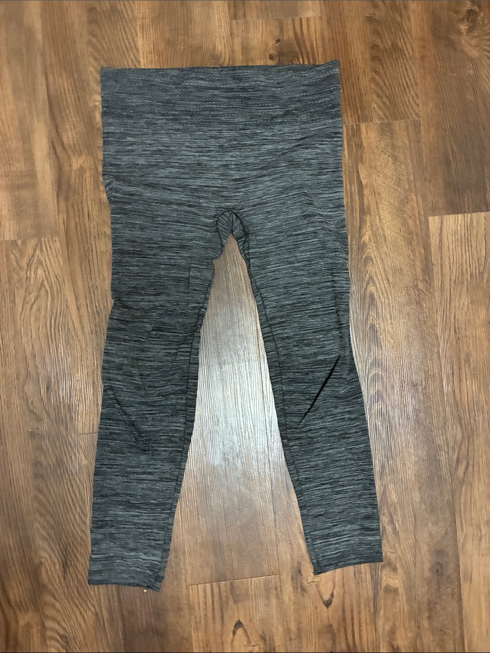 one 5 one Heather Charcoal Stretch Winter Leggings